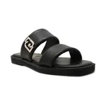 Iman 01 кожаные тапочки Liu Jo, черный - фото