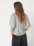 Блуза co'couture Trixie, цвет Grey/Dark grey - фото 3