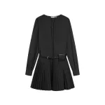 Платье с длинным рукавом ELLE, черный - фото 2