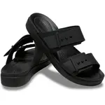 Crocs Brooklyn Buckle Low slides, черный - фото 4