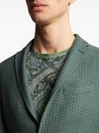 ETRO однобортный пиджак, зеленый - фото 3
