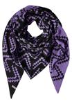 Платок CECIL, цвет Purple/Black - фото
