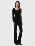 Брюки Zanni Velvet Flared AllSaints, Black - фото 3
