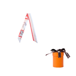 Шелковый шарф твилли для женщин HERMES, красный - фото