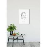 Фреска Komar Star Wars Force Faces Obi Wan, черно-белый - фото 3