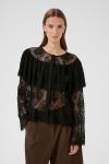 KAREN BY SIMONSEN Блузка 'Bridget' в черном цвете - фото 2