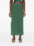 Юбка миди Kyara в рубчик BY MALENE BIRGER, зеленый - фото 4