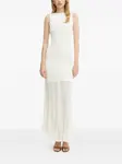 Макси-платье с вырезами Marciano, белый - фото