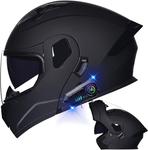 Шлем мотоциклетный AAREG матовый, черный - фото