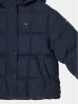 Пуховик стандартного кроя Tommy Hilfiger, синий - фото 3
