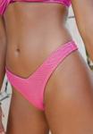 Низ бикини Next Bikini bottoms, Pink Crinkle/Pink - фото 6