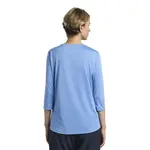 Футболка Jack Wolfskin Crosstrail 3/4 sleeve, синий - фото 2