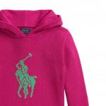 Детский свитер Polo Ralph Lauren, preppy розовый - фото 4
