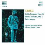 Диск CD Cello Sonata Op. 36/Piano Sona - Edvard Grieg - фото