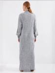 Bigdart Вязаное платье в сером цвете - фото 5