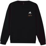 Свитшот унисекс Adidas, черный - фото 3