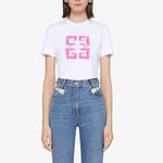 Футболка с принтом 4G Givenchy, белый - фото 3