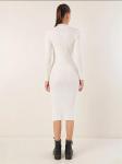 Вязаное платье Bigdart, белый - фото 5