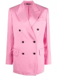 Двубортный блейзер TOM FORD, розовый - фото