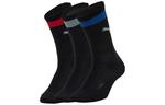 Носки унисекс до середины икры Puma, цвет 3 Pack (Black) - фото
