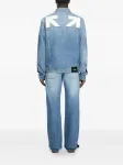Джинсовая куртка Half Arrow OFF-WHITE, синий - фото 3