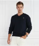 Свитер Regular fit Gant, синий - фото 3