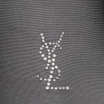 Колготки женские Saint Laurent, черный - фото 6