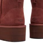 Угги UGG Classic Mini Platform, красный - фото 3