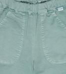 Хлопковые брюки Il Gufo, зеленый - фото 3