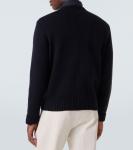 Хлопковый свитер Dunhill, House Navy - фото 4