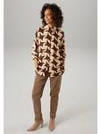 Блуза Aniston Bluse, цвет Beige/Braun - фото 4