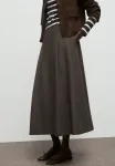 Юбка а-силуэта Mango, Brown - фото