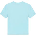 Футболка WE11DONE с принтом в иллюстративном стиле, небесно-голубая - фото 3