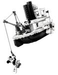 LEGO Ideas, Кирпичи Steamboat Willie, 21317 - фото 3