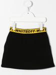 Off-White Kids юбка с логотипом - фото 4