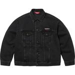 Supreme Джинсовая куртка в стиле trucker, Bleached/Bleached - фото 3