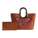 COACH Кожаная сумка-шоппер - фото