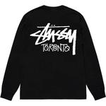 Футболка Stock L.A. Ls Stussy, черный - фото