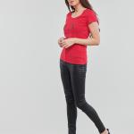 Футболка женская красная Armani Exchange - фото 3