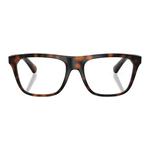 Burberry Черепаховые квадратные солнцезащитные очки, Black - фото 4