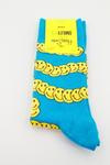 Носки Happy Socks Zen Smailey, синие - фото 5