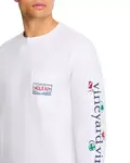 Рубашка с длинным рукавом и логотипом Vineyard Vines, белый - фото 4