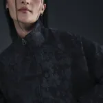 Nike Женская оверсайз джерси куртка, Black - фото 6