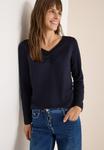 Топ Cecil Long sleeved top, Blau/Dark Blue - фото