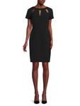 Платье-футляр с вырезом Focus By Shani, черный - фото