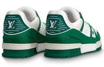 Кроссовки trainer sneakers 'white green' Louis Vuitton, зеленый - фото 3