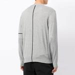 Свитер мужской серый Armani Exchange, серый - фото 4