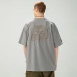 Футболка унисекс Tfour, серый - фото 13