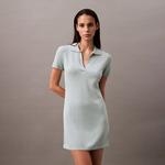 SS25 платье с короткими рукавами Women's Calvin Klein, коричневый - фото 11