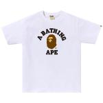 Футболка BAPE College 'White', белый - фото